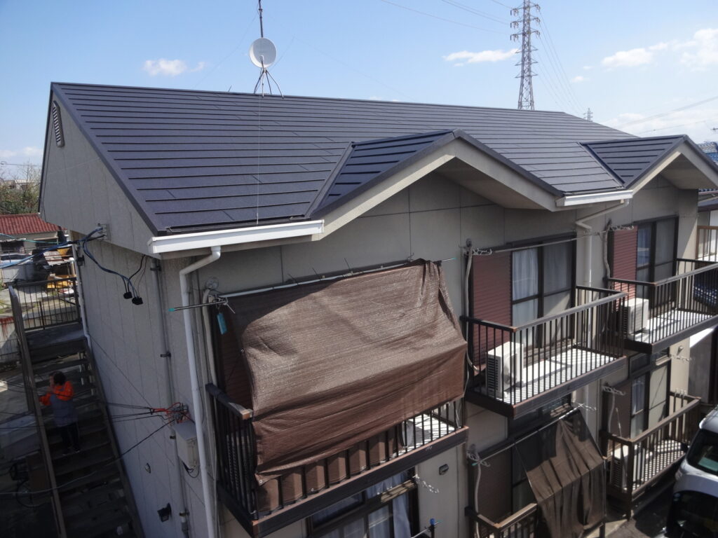 アパート屋根板金工事